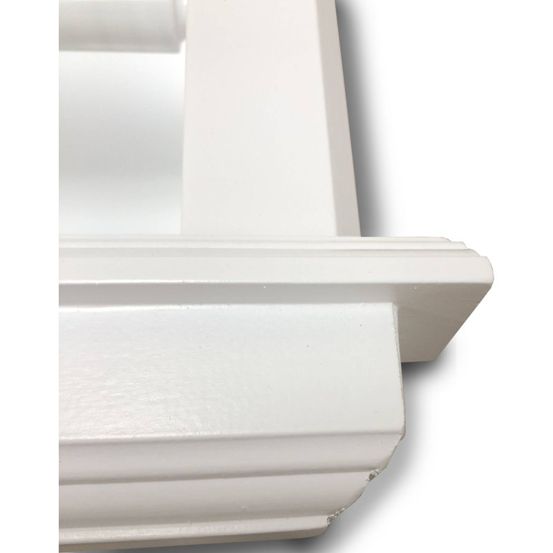 Porte-papier hygiénique encastré Tracy, Blanc