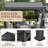 Metal Gazebo 12 Feet Wide X 10 Feet Deep Patio Pergola