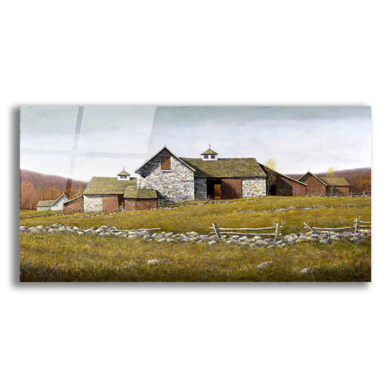  «A Family Affair» par Michael Fratrich, art mural en verre acrylique, 24 po x 12 po, H 12 po x l 24 po