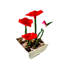 Fontaine de bureau rouge lotus