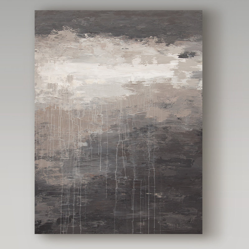 «Lithosphere Clouds» par Jurica, reproduction de peinture acrylique sur toile tendue, H 19 po x l 14 po x P 2 po