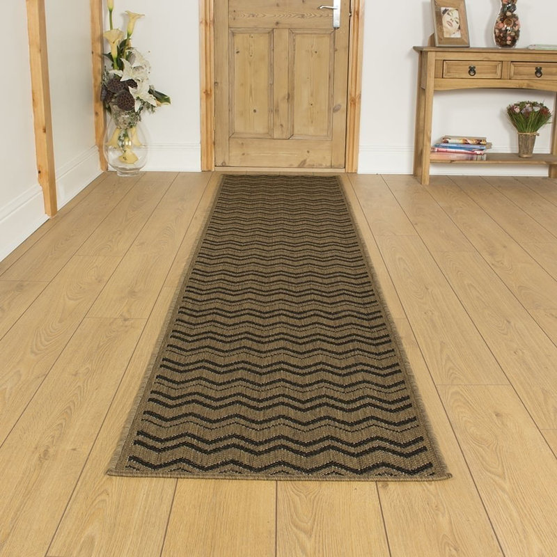 Andres Chevron Hand Woven Indoor Area Rug, Runner 66 x 150cm