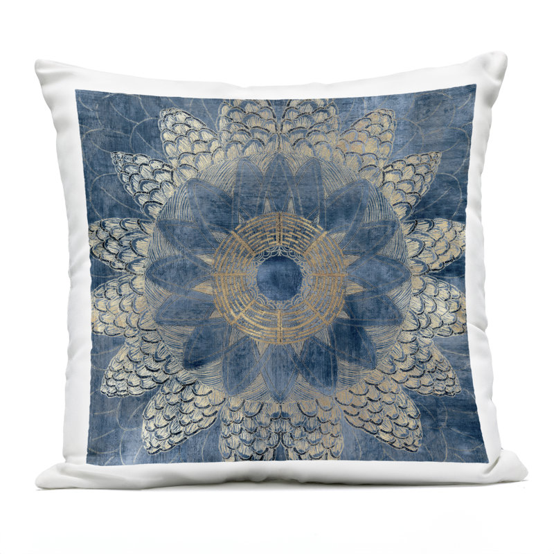 Coussin Bohemian Waves Mandala