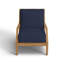 Haley Teak Patio Chair with Cushions-38580634-70064486-93646326