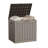 30 Gallons Black Water Resistant Resin Lockable Deck Box-102030472