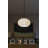 Garota 1 - Light Black LED Dome Pendant-70977671