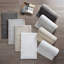 Tapis réversible 100% coton gris anthracite 21 x 34