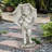 Exhart Solar Boy with Umbrella Statue, 19 Inch