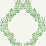 Wreath Vinyl Peel & Stick Wallpaper Double Roll