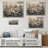 Marine Life Octopus Magic Animals - Marine Animals Wood Wall Art On Natural Pine Wood-196055273
