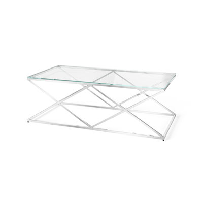 Gabrielle Cross Legs Coffee Table