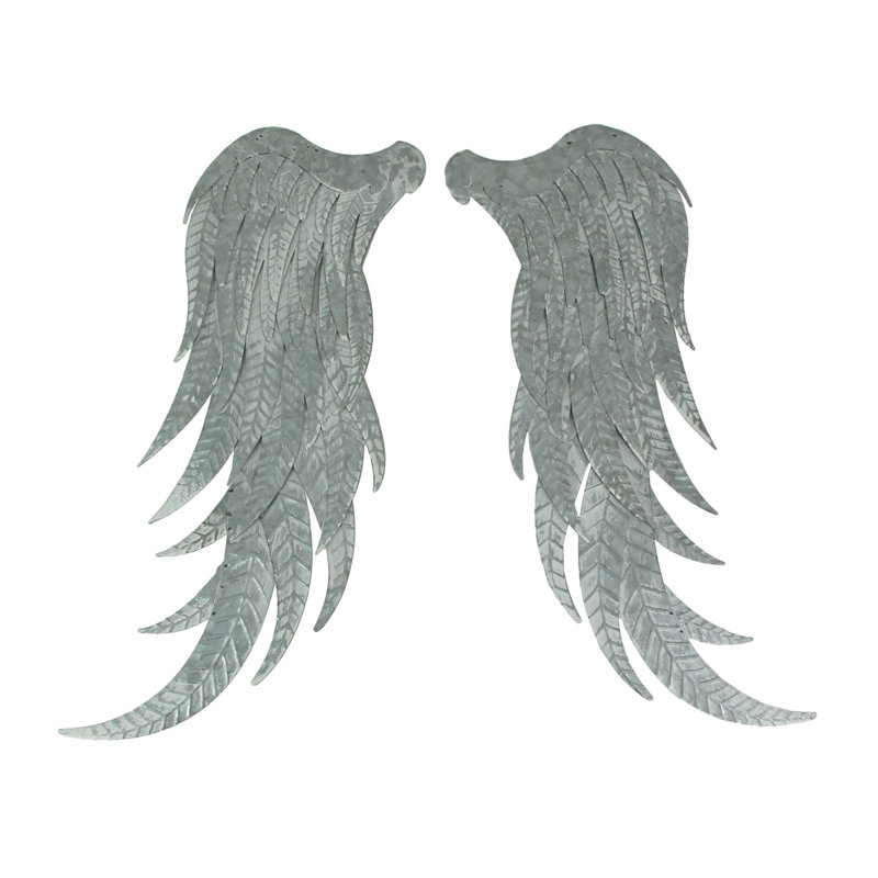 Ensemble de 2 décorations murales ailes d'ange