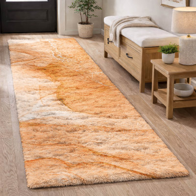 Tapis de qualité supérieure lavable à la machine à poils longs ADS507