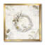 Gold Beautiful Cardinals - reproduction d'art sur toile encadrée-48412147-48412150