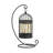 11.42'' H Metal Tabletop Lantern-770667630