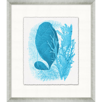 Cyan Coral Collection 2 Painting