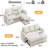 Ebern Designs 81" Convertible L Shaped Couch Sofa Sleeper With Reversible Chaise With Storage And Side Pockets-649564512