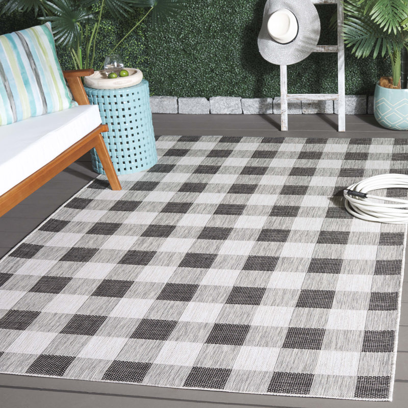 Tapis d'intérieur / extérieur Teola, Rectangle 5 pi 3 po x 7 pi 6 po