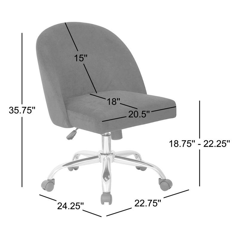 Task Chair, Faux Leather Black