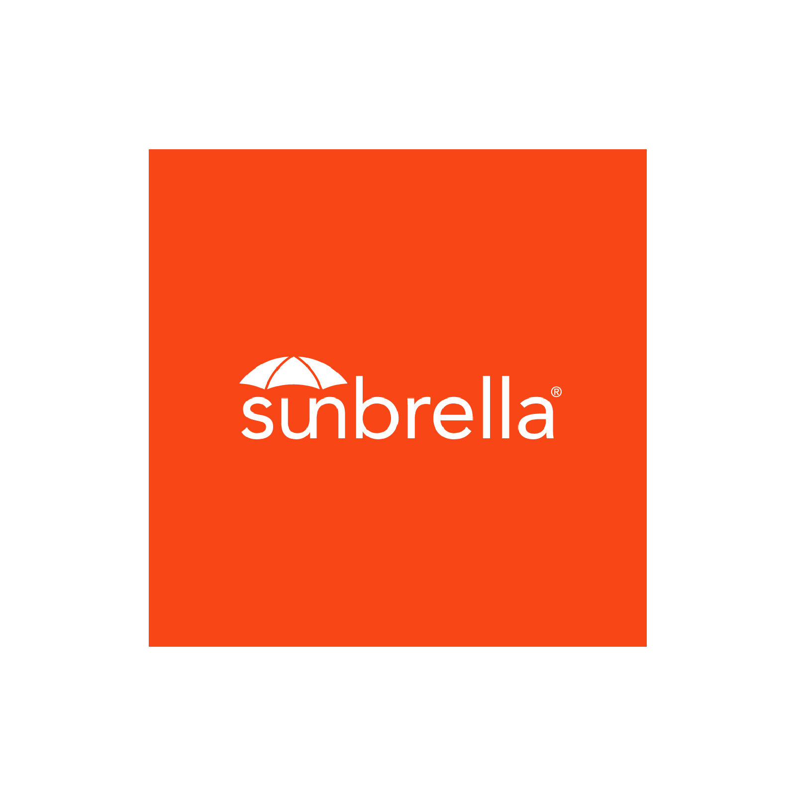 Sunbrella Indoor/Outdoor Chair Cushion, Canvas Aruba Sunbrella® Canvas, 22" x 22", 4"