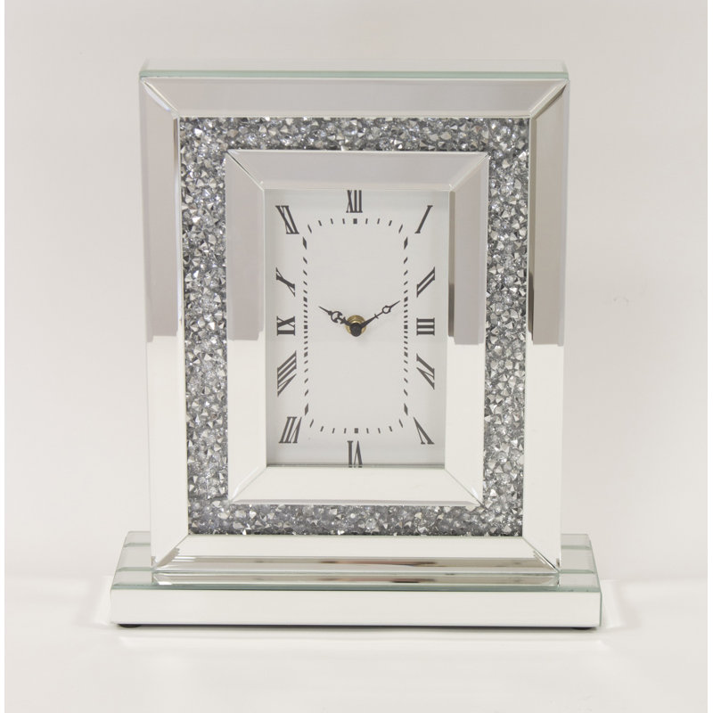 Quartz movement / Crystal Tabletop Clock