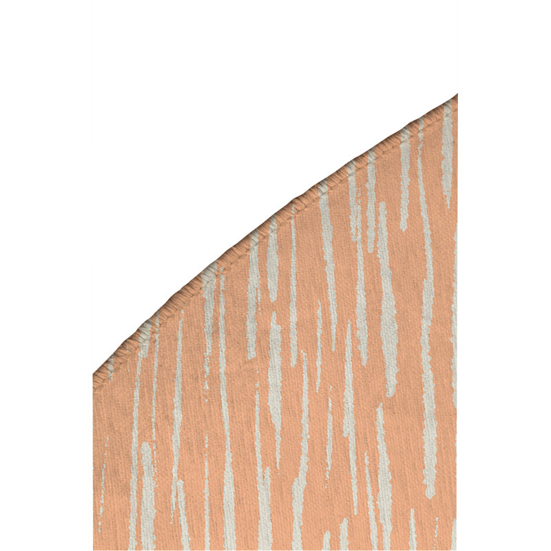 Spectrum Strands Non-Slip Outdoor Rug, Round 5'