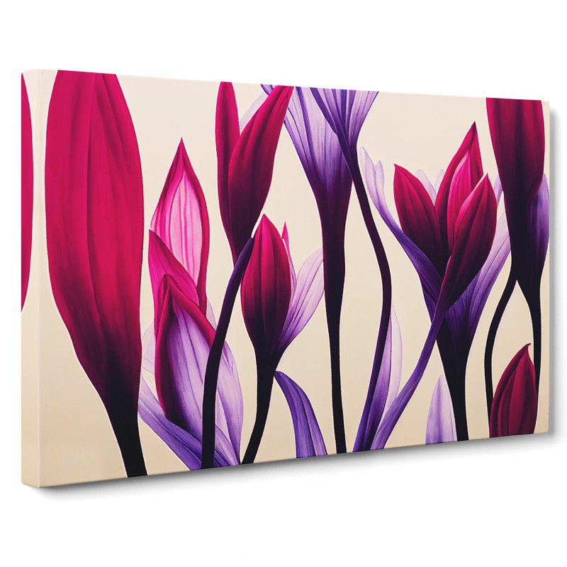 Sublime Flowers - Wrapped Canvas, 40cm H x 60cm W x 3cm D