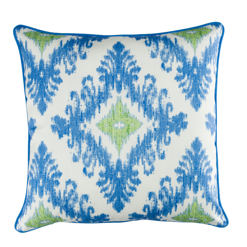 Housse de coussin Lillian August, Brume de mer Capri Isles, H 20 po x l 20 po