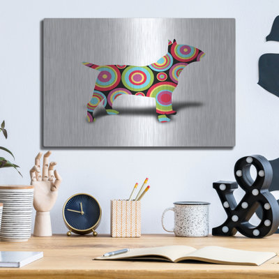 " Bull Terrier Pop " by Mark Ashkenazi