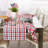 Del Mar Cotton Plaid Square Napkin
