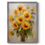 Impression encadrée FLORAL Series CDLX - bois massif-2124361292