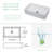 33'' L Single Bowl Ceramic Kitchen Sink-125875409