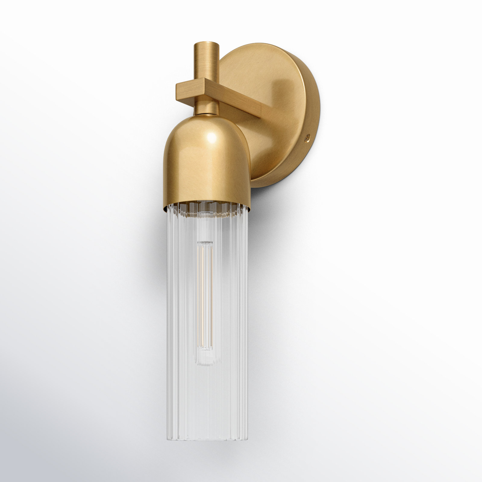 Morant Single Dimmable Vanity Light, Gold