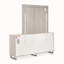 Commode marin à 6 tiroirs avec miroir - Gris
