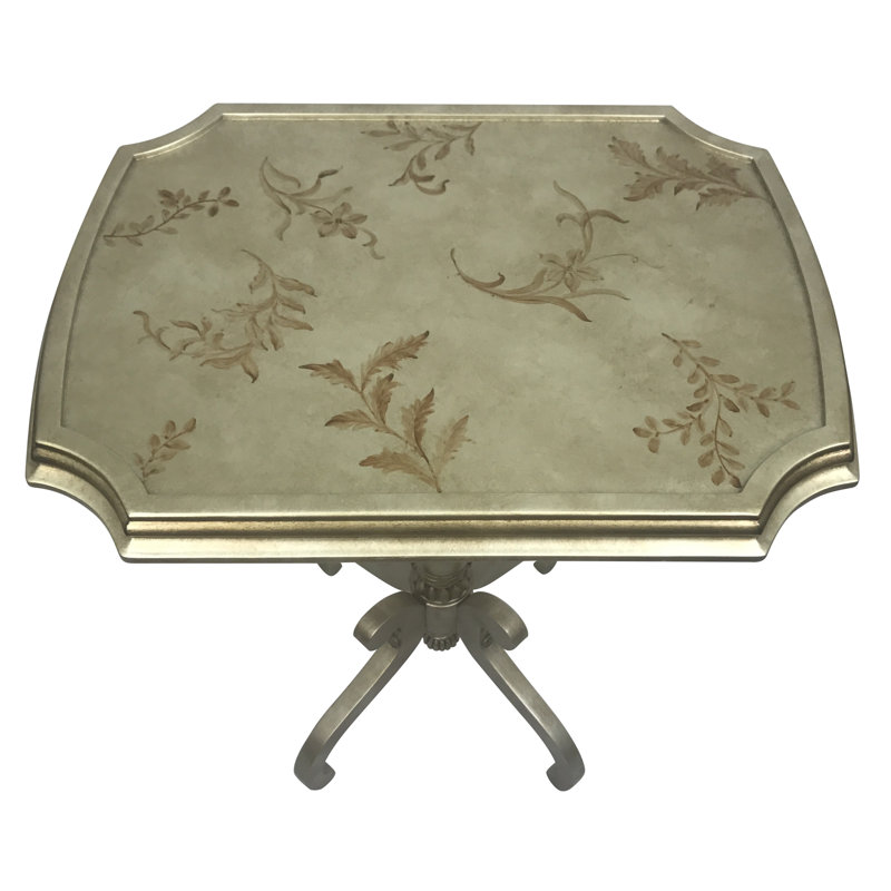 Roye Solid Wood Top End Table