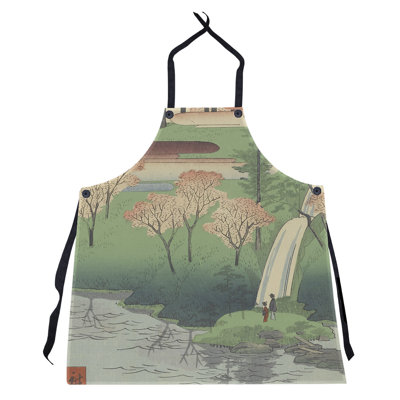 Tablier de bassin chiyogaike utagawa hiroshige