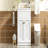 Modern Bathroom Vanity With Stylish Ceramic Sink And Ample Storage-113642706