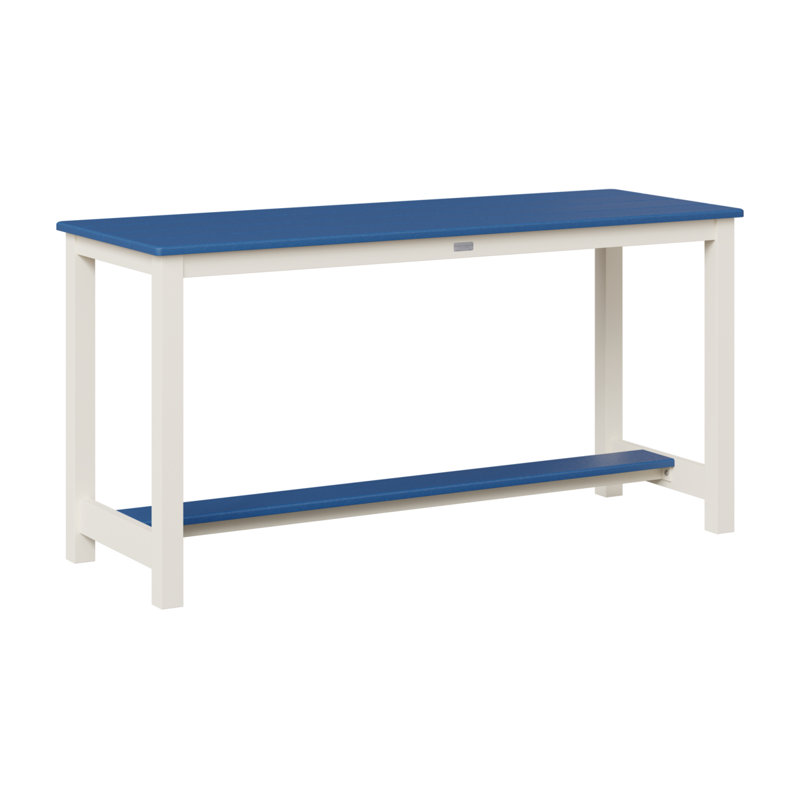 Balcony Outdoor Dining Table, Pacific Blue