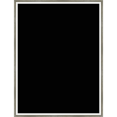 Tableau magnétique en tissu encadré, 19 x 25 cm, motif noir, pour l'organisation murale