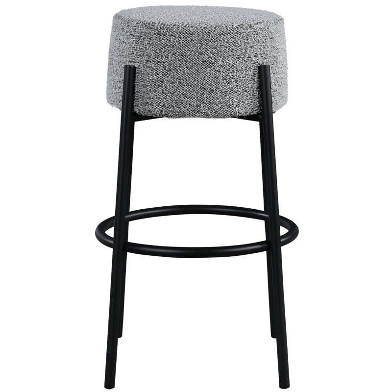 Tabouret de comptoir Avalon, Gris, Tabouret de bar (siège d'une hauteur de 30,4 po)