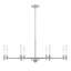 Lustre classique à 8 lumières de style bougie Perle-86792440