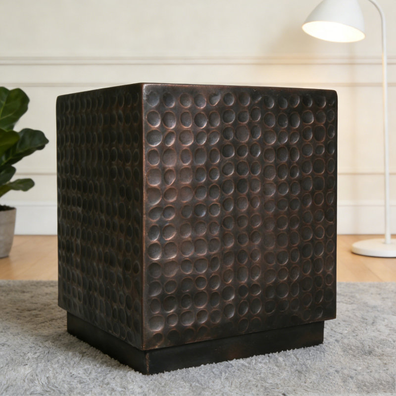 Table d'appoint d'extérieur, Cuivre
