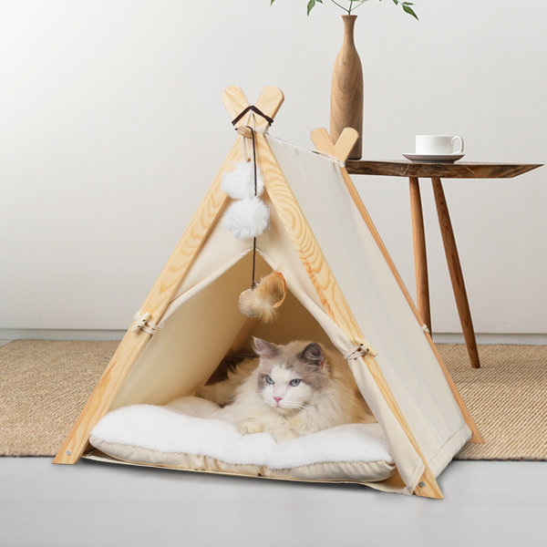 The Kitty Tube Outdoor Insulated Cat House Gen 4 with Straw