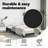 vidaXL Bed, Faux Leather Upholstered Platform Bed, No Mattress-589171531-589171539