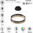 Adyline 1 - Light Matte Black LED Unique/Statement Pendant