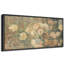 Abstrait botanique rétro, bouquet de fleurs, campagne française, images extra larges, impression sur toile encadrée-111665840-108941485