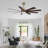 Babrak 65'' Ceiling Fan with LED Lights-779760962