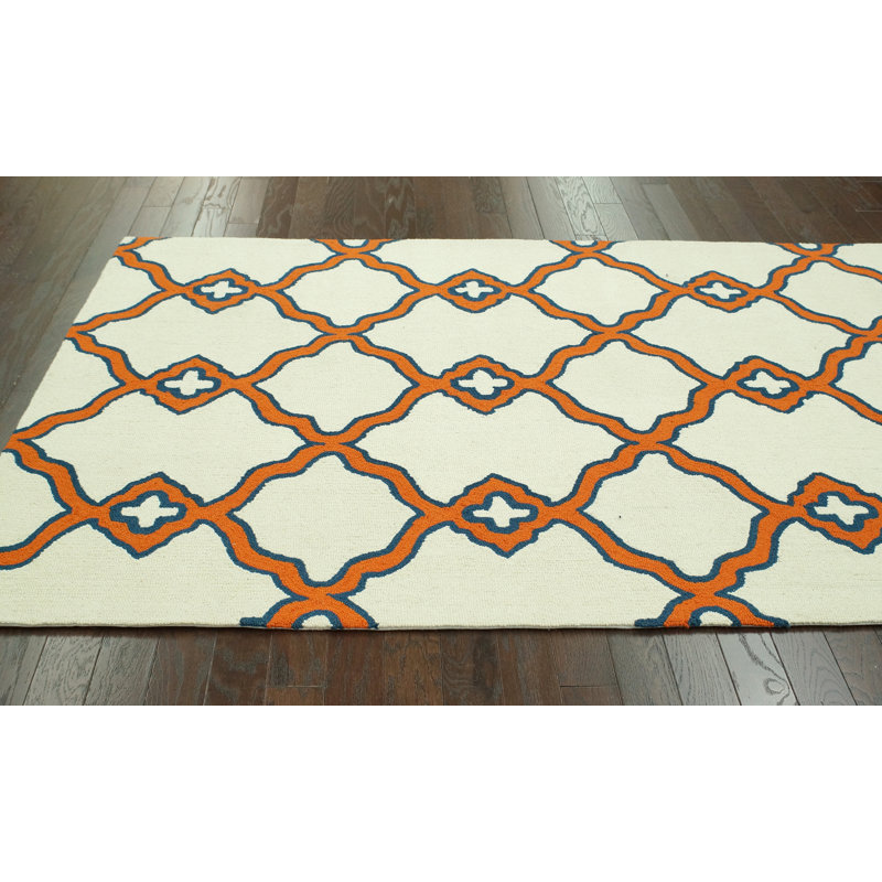 Tapis orange Oneil Naara, 6' x 9'