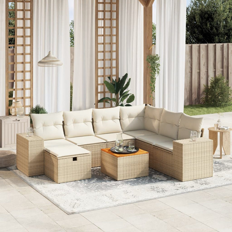 Ensemble de canapé de jardin Vidaxl