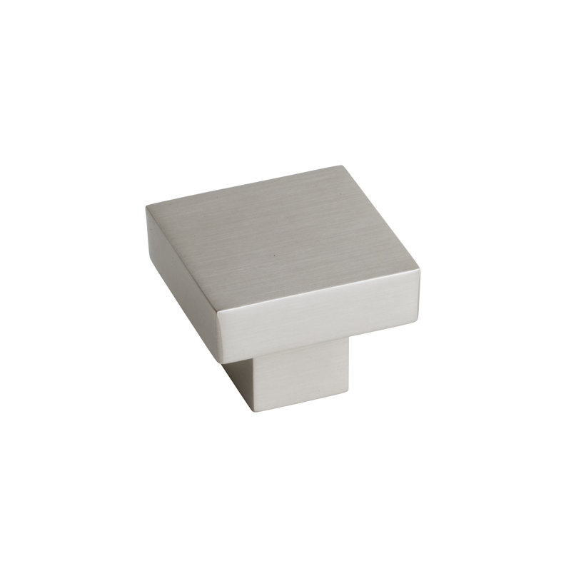 Emtek Hunter Cabinet Knob 1-5/8" Oil Rubbed Bronze, 1.63", Satin Nickel